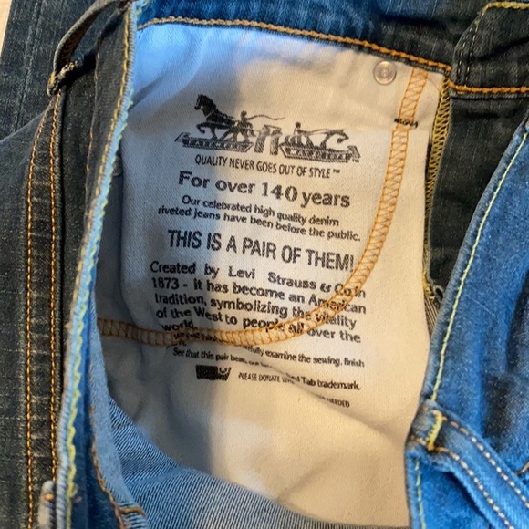 Levi Strauss & Co Woman’s 511 Heans Size W 27 L 30 Jeans - Picture 9 of 12